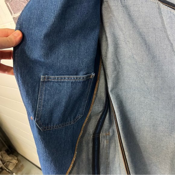 Levi's Vintage 1970s style Clothing DENIM BLAZER - size L - Picture 7 of 14